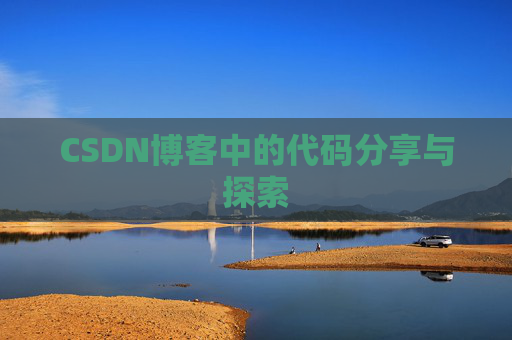 CSDN博客中的代码分享与探索